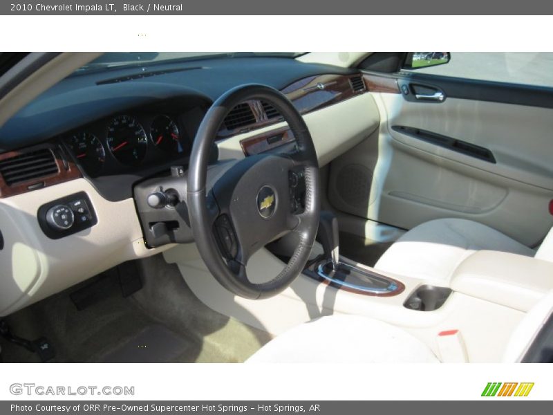 Black / Neutral 2010 Chevrolet Impala LT