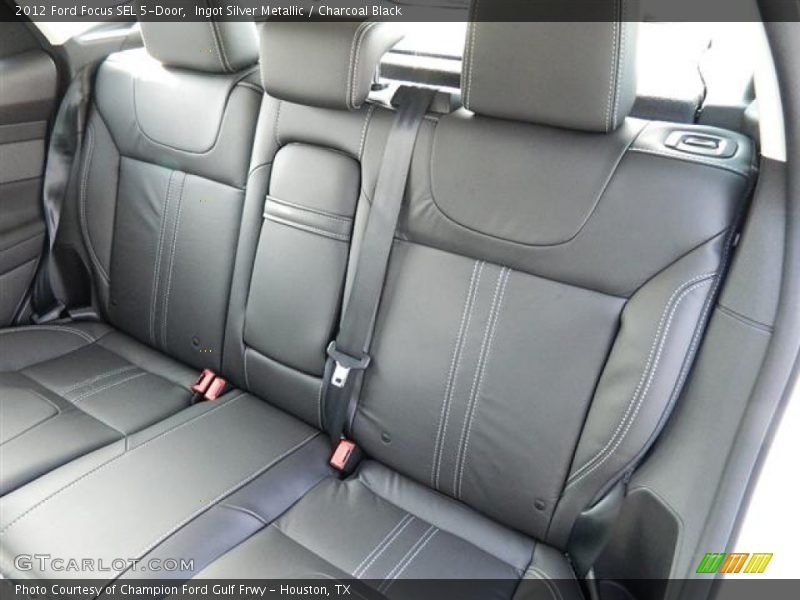 Ingot Silver Metallic / Charcoal Black 2012 Ford Focus SEL 5-Door