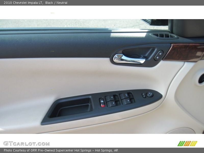 Black / Neutral 2010 Chevrolet Impala LT