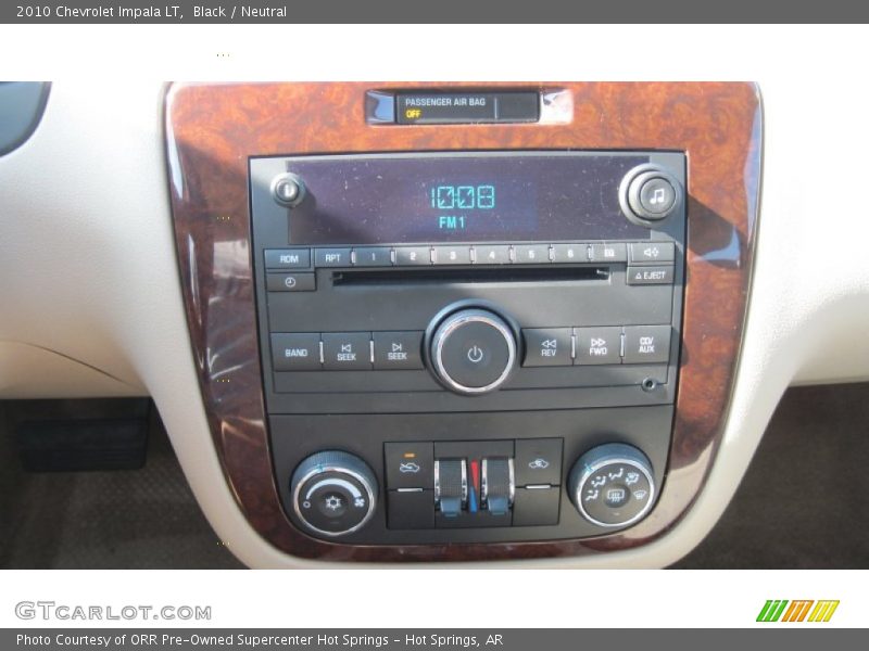 Black / Neutral 2010 Chevrolet Impala LT