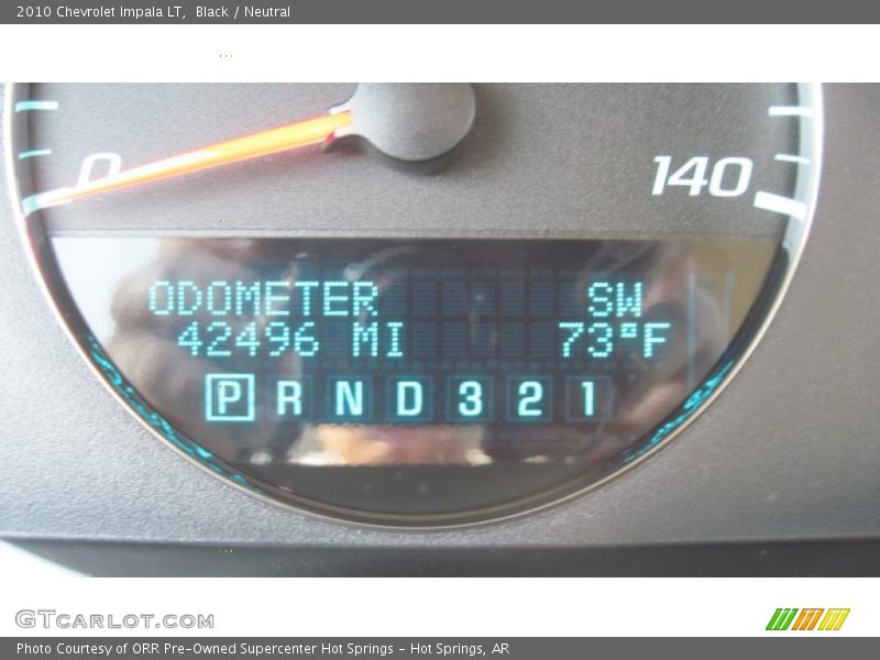 Black / Neutral 2010 Chevrolet Impala LT
