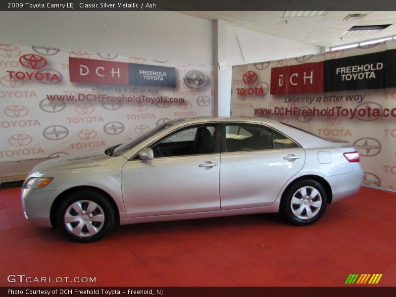 Classic Silver Metallic / Ash 2009 Toyota Camry LE