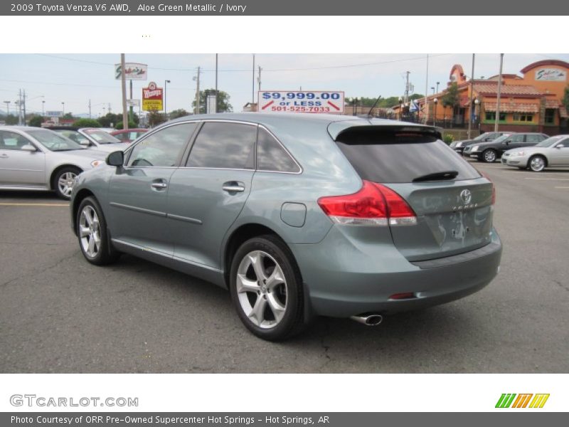 Aloe Green Metallic / Ivory 2009 Toyota Venza V6 AWD