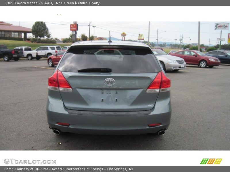 Aloe Green Metallic / Ivory 2009 Toyota Venza V6 AWD