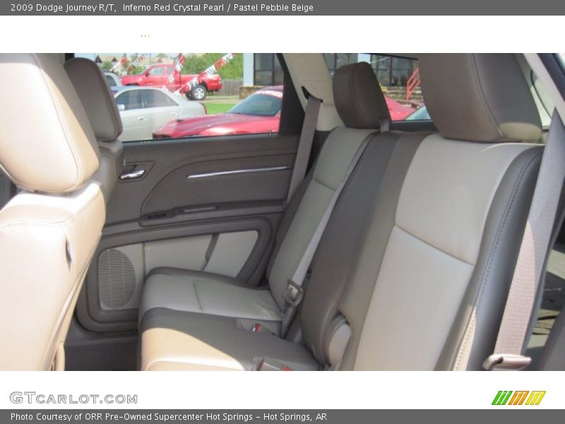 Inferno Red Crystal Pearl / Pastel Pebble Beige 2009 Dodge Journey R/T