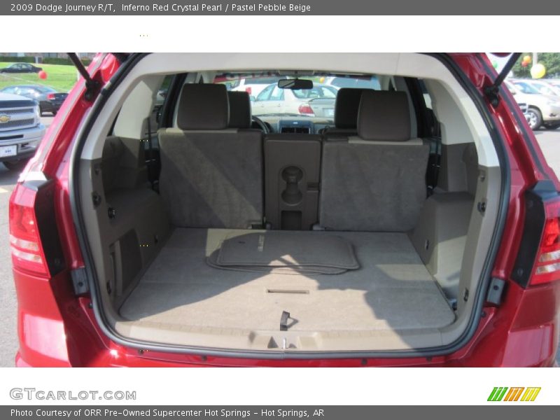 Inferno Red Crystal Pearl / Pastel Pebble Beige 2009 Dodge Journey R/T