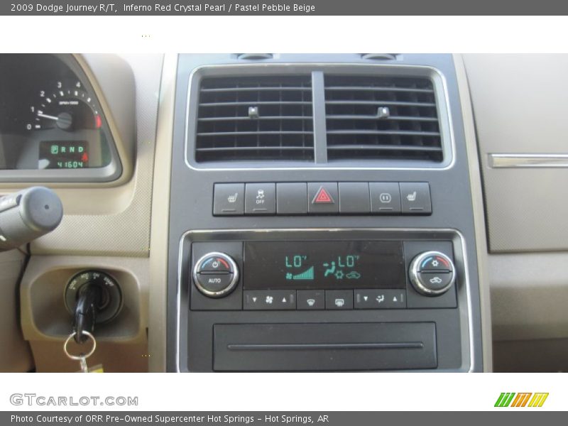 Inferno Red Crystal Pearl / Pastel Pebble Beige 2009 Dodge Journey R/T