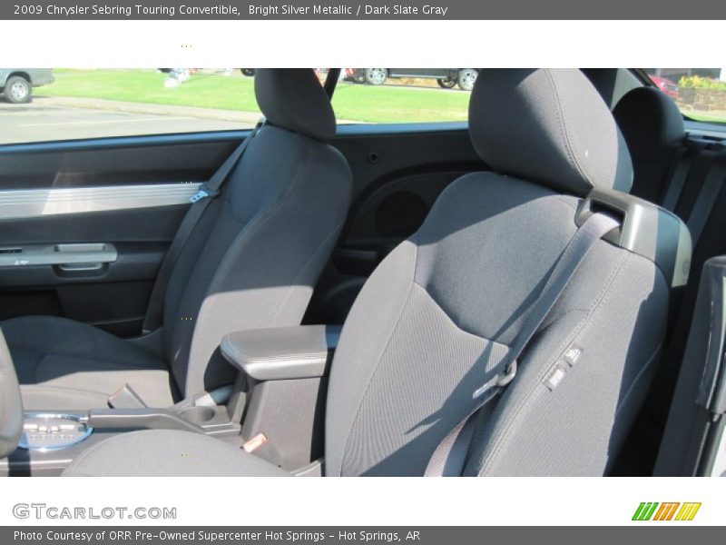Bright Silver Metallic / Dark Slate Gray 2009 Chrysler Sebring Touring Convertible