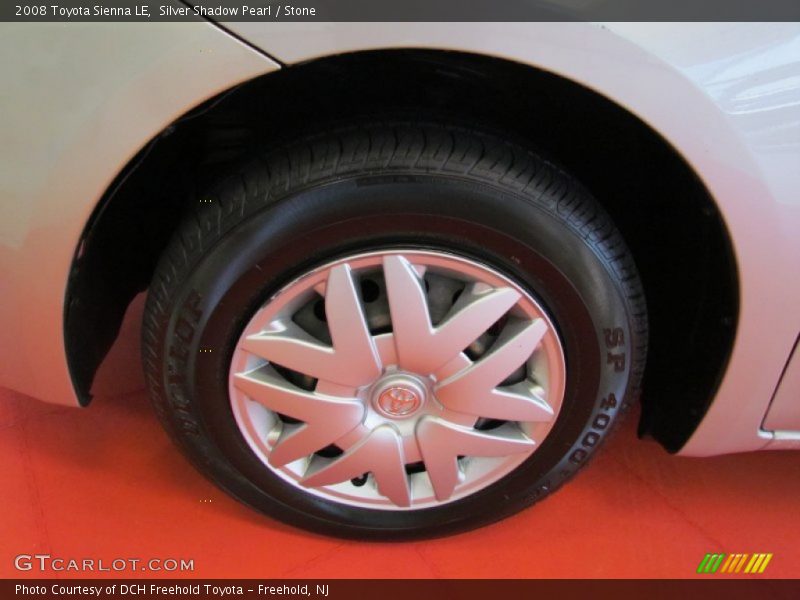 Silver Shadow Pearl / Stone 2008 Toyota Sienna LE