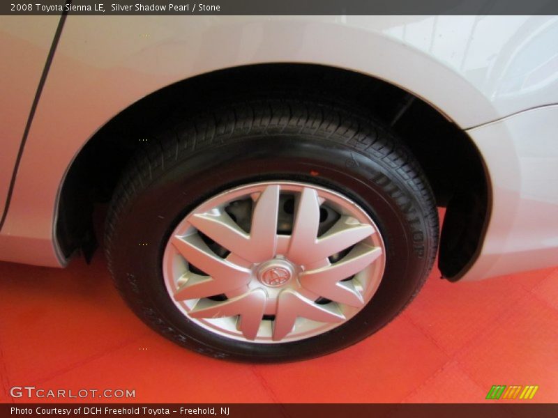 Silver Shadow Pearl / Stone 2008 Toyota Sienna LE