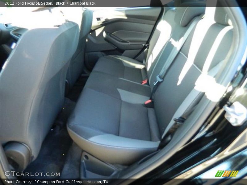 Black / Charcoal Black 2012 Ford Focus SE Sedan