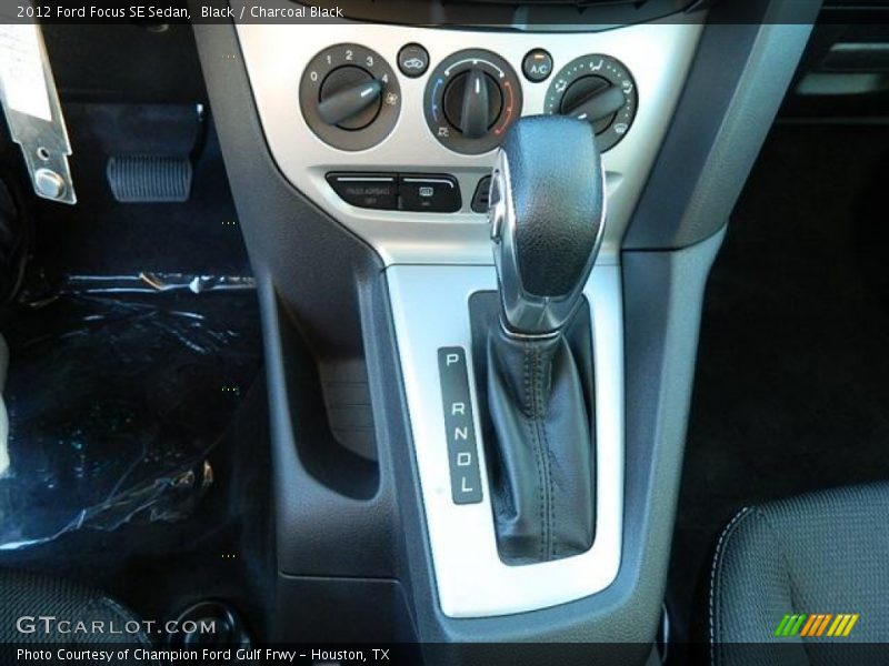 Black / Charcoal Black 2012 Ford Focus SE Sedan