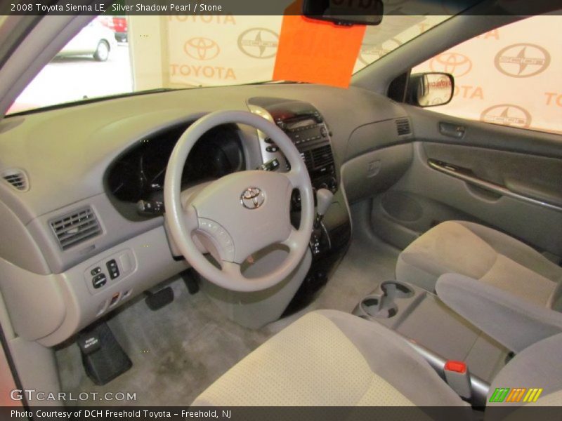 Silver Shadow Pearl / Stone 2008 Toyota Sienna LE