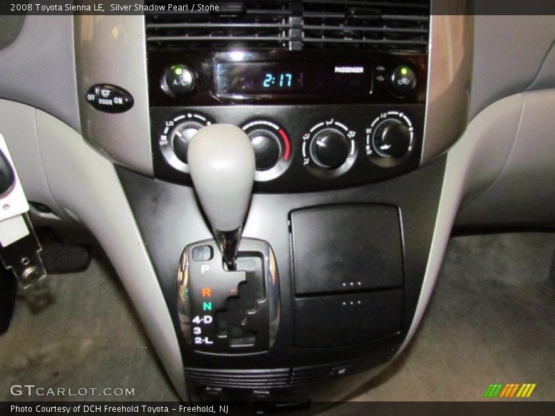 Silver Shadow Pearl / Stone 2008 Toyota Sienna LE