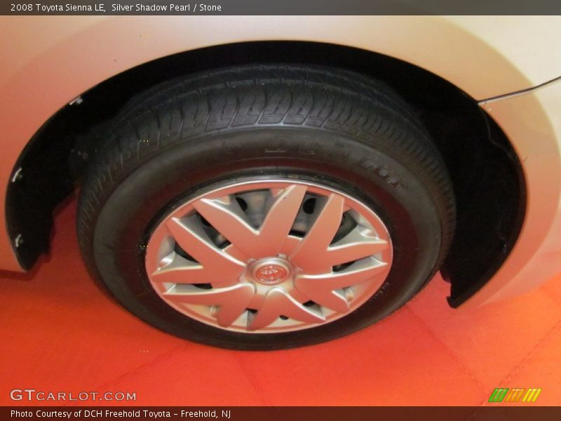Silver Shadow Pearl / Stone 2008 Toyota Sienna LE