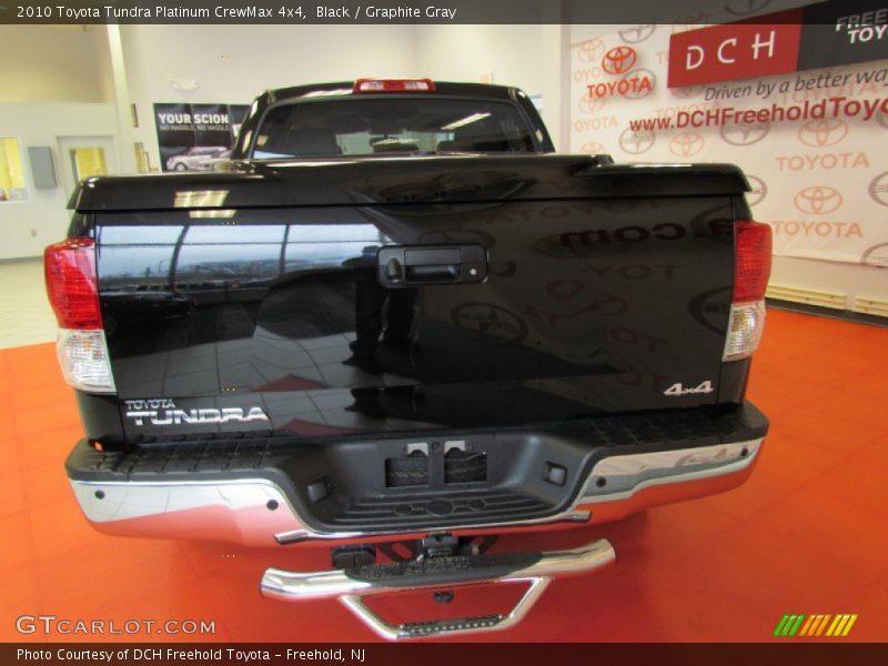 Black / Graphite Gray 2010 Toyota Tundra Platinum CrewMax 4x4