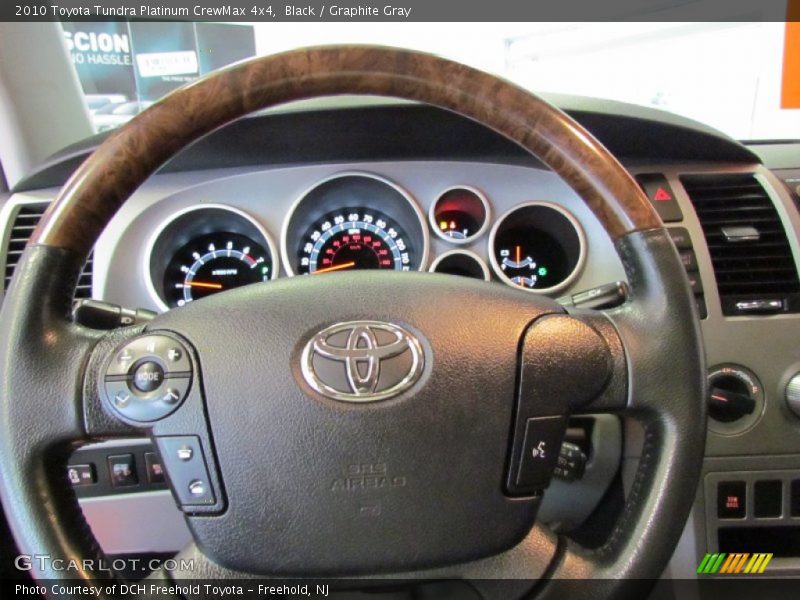 Black / Graphite Gray 2010 Toyota Tundra Platinum CrewMax 4x4