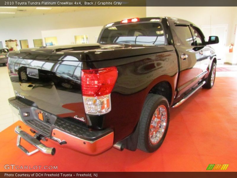 Black / Graphite Gray 2010 Toyota Tundra Platinum CrewMax 4x4