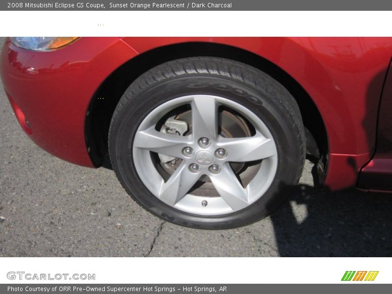 Sunset Orange Pearlescent / Dark Charcoal 2008 Mitsubishi Eclipse GS Coupe