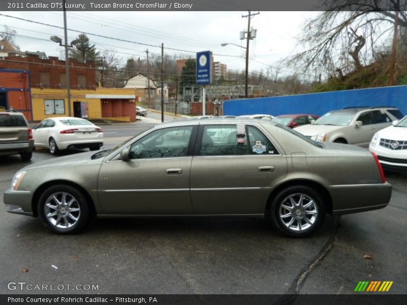 Tuscan Bronze ChromFlair / Ebony 2011 Cadillac DTS Luxury