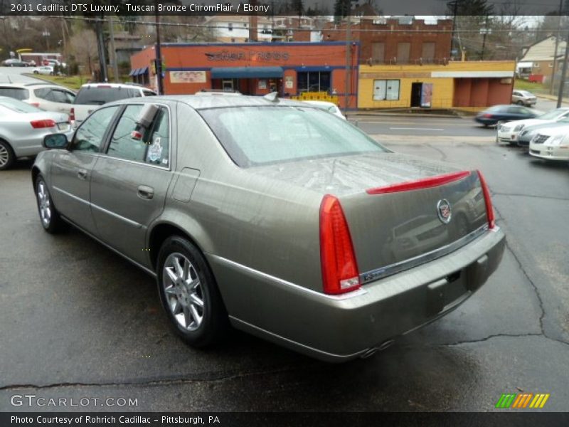 Tuscan Bronze ChromFlair / Ebony 2011 Cadillac DTS Luxury