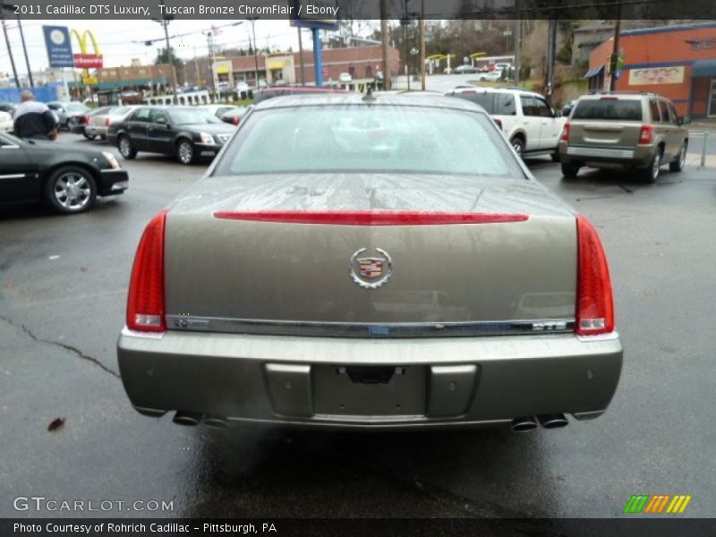 Tuscan Bronze ChromFlair / Ebony 2011 Cadillac DTS Luxury