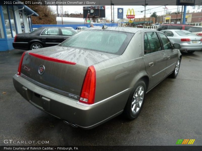 Tuscan Bronze ChromFlair / Ebony 2011 Cadillac DTS Luxury