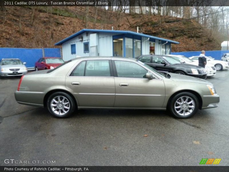 Tuscan Bronze ChromFlair / Ebony 2011 Cadillac DTS Luxury