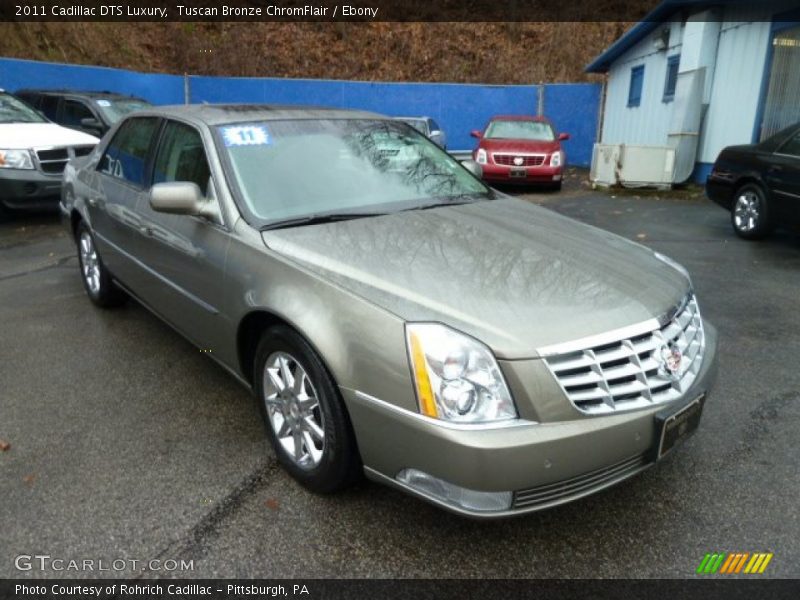 Tuscan Bronze ChromFlair / Ebony 2011 Cadillac DTS Luxury