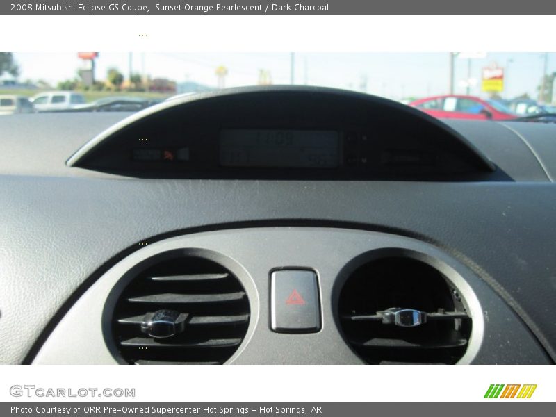 Sunset Orange Pearlescent / Dark Charcoal 2008 Mitsubishi Eclipse GS Coupe