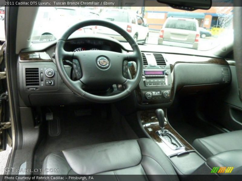 Tuscan Bronze ChromFlair / Ebony 2011 Cadillac DTS Luxury