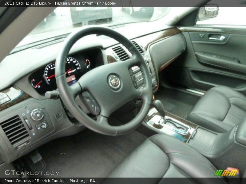 Tuscan Bronze ChromFlair / Ebony 2011 Cadillac DTS Luxury