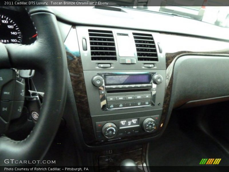 Tuscan Bronze ChromFlair / Ebony 2011 Cadillac DTS Luxury