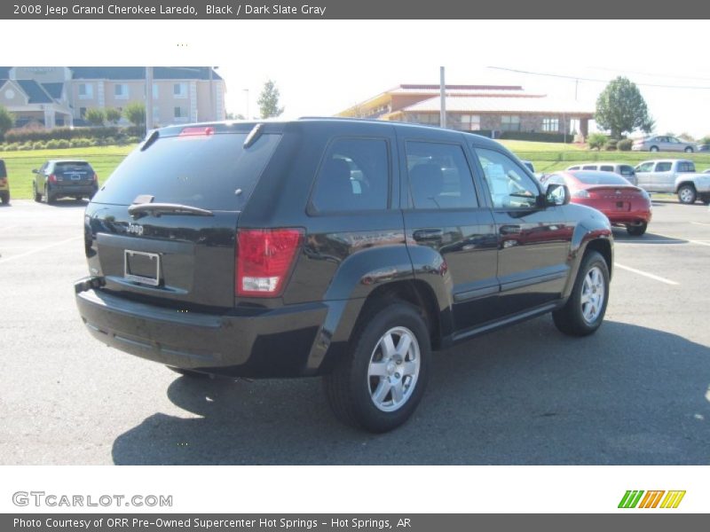 Black / Dark Slate Gray 2008 Jeep Grand Cherokee Laredo