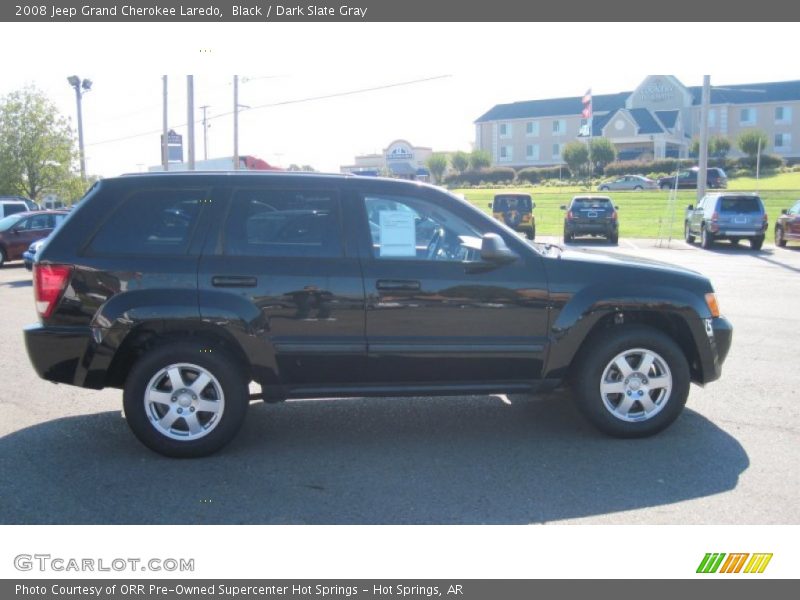 Black / Dark Slate Gray 2008 Jeep Grand Cherokee Laredo