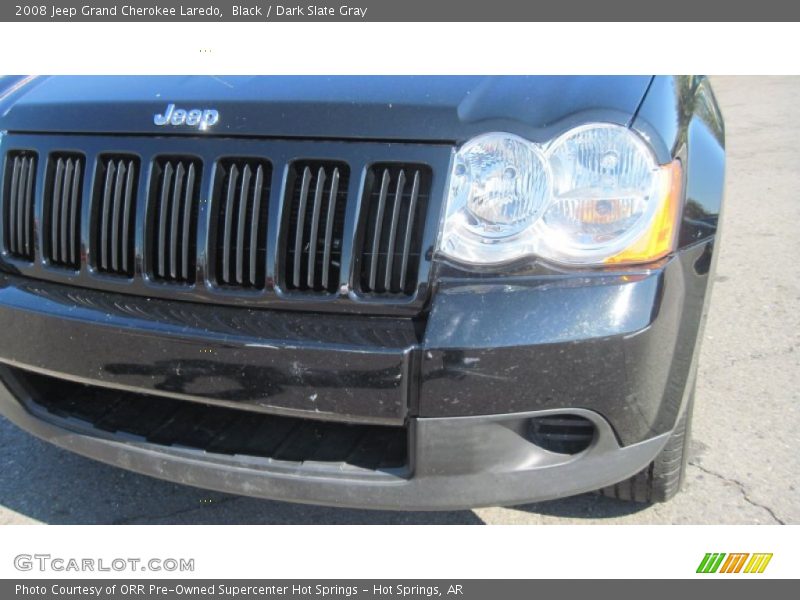 Black / Dark Slate Gray 2008 Jeep Grand Cherokee Laredo