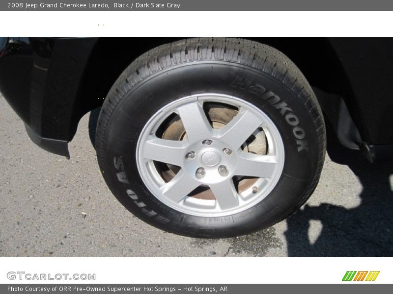 Black / Dark Slate Gray 2008 Jeep Grand Cherokee Laredo