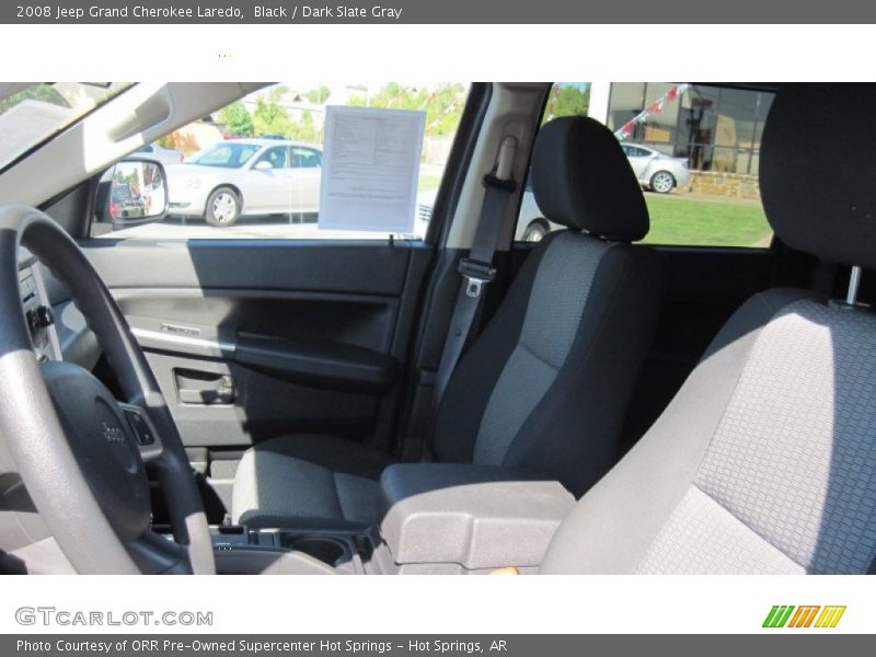 Black / Dark Slate Gray 2008 Jeep Grand Cherokee Laredo