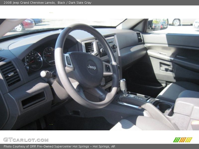 Black / Dark Slate Gray 2008 Jeep Grand Cherokee Laredo