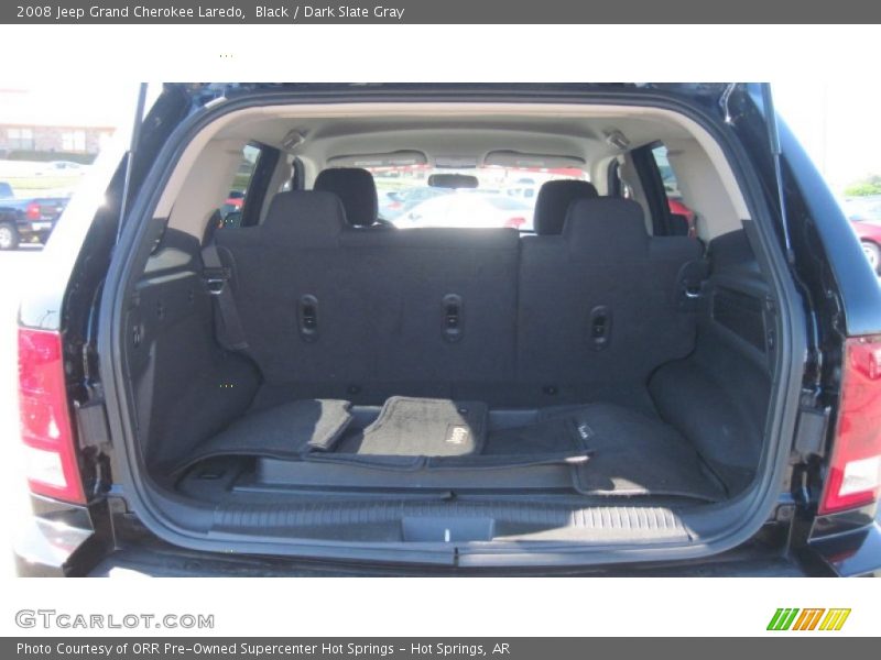Black / Dark Slate Gray 2008 Jeep Grand Cherokee Laredo