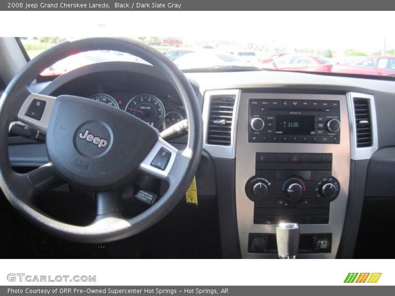 Black / Dark Slate Gray 2008 Jeep Grand Cherokee Laredo