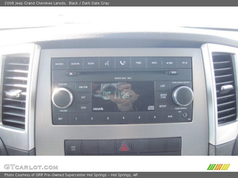 Black / Dark Slate Gray 2008 Jeep Grand Cherokee Laredo