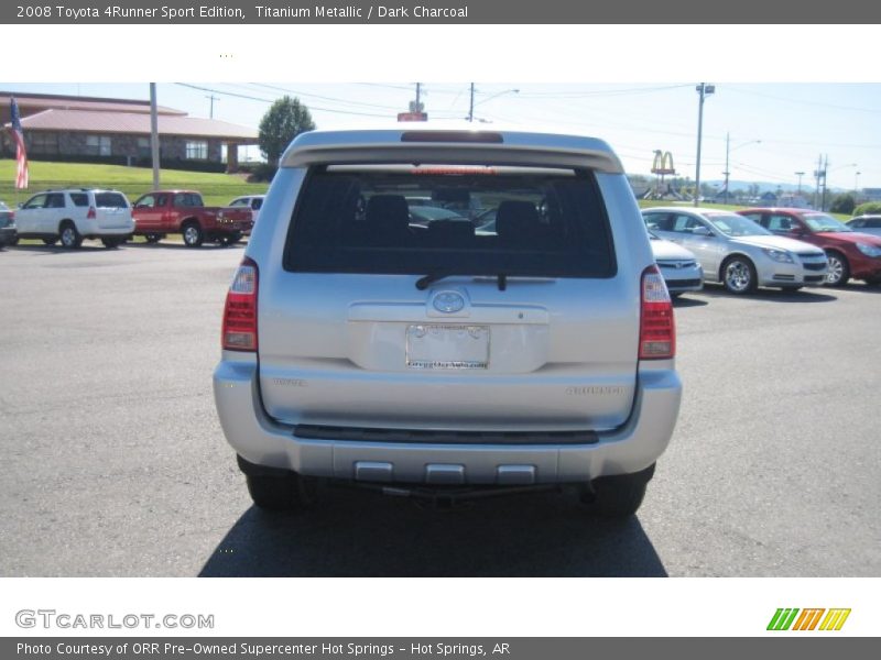 Titanium Metallic / Dark Charcoal 2008 Toyota 4Runner Sport Edition