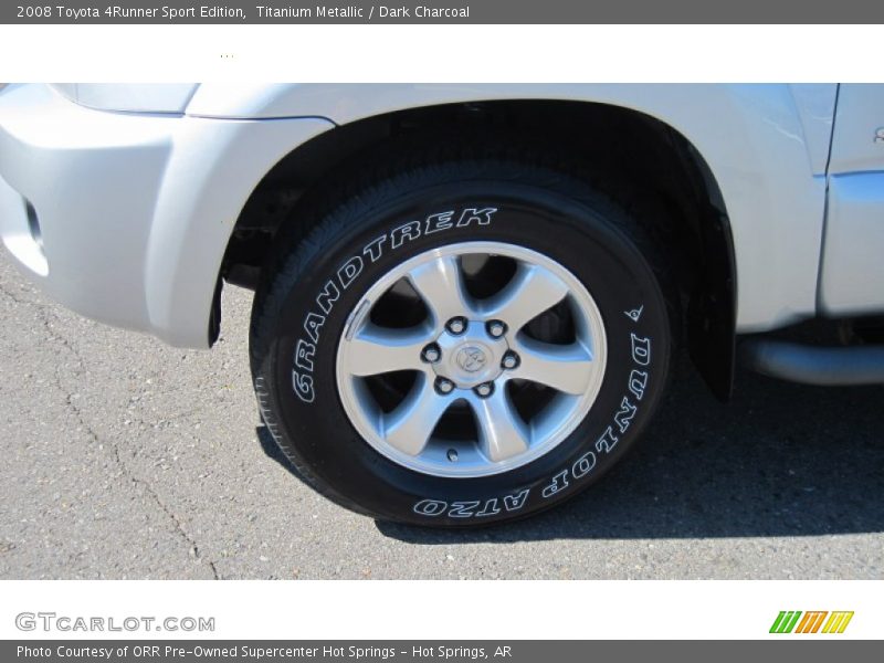 Titanium Metallic / Dark Charcoal 2008 Toyota 4Runner Sport Edition