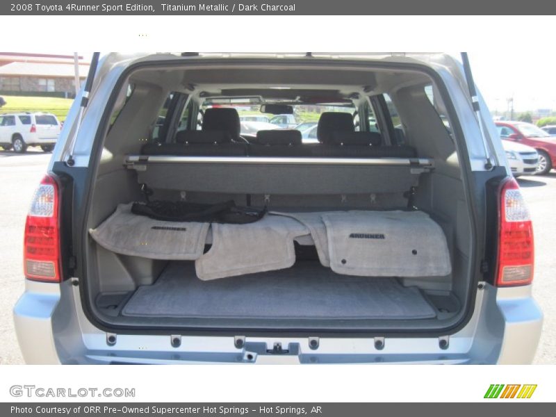 Titanium Metallic / Dark Charcoal 2008 Toyota 4Runner Sport Edition