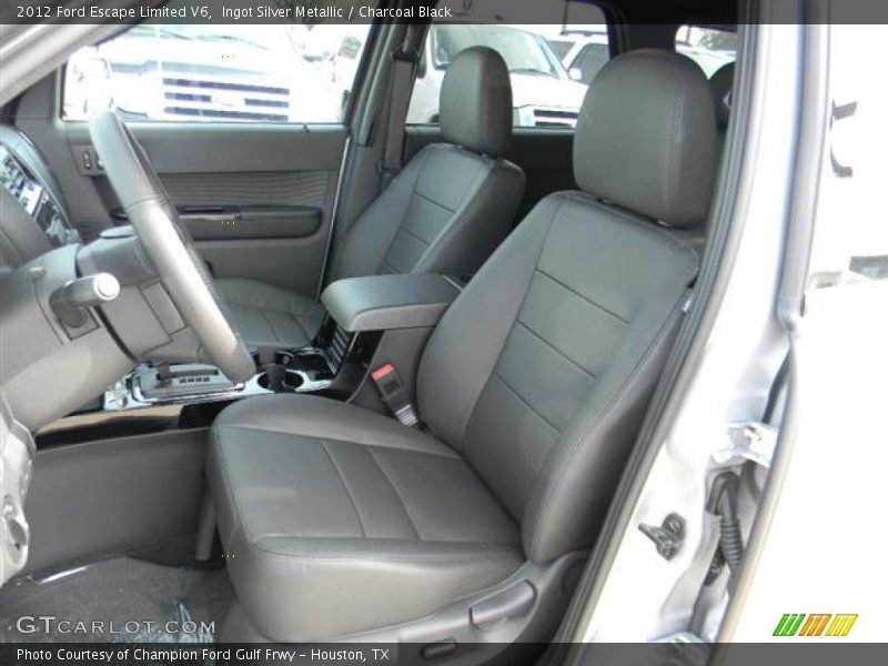 Ingot Silver Metallic / Charcoal Black 2012 Ford Escape Limited V6