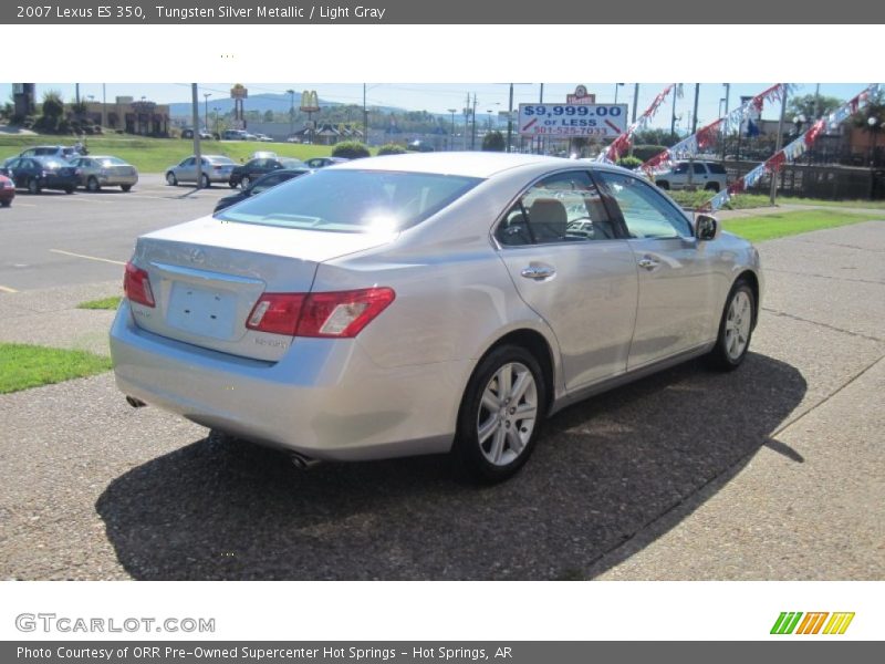 Tungsten Silver Metallic / Light Gray 2007 Lexus ES 350