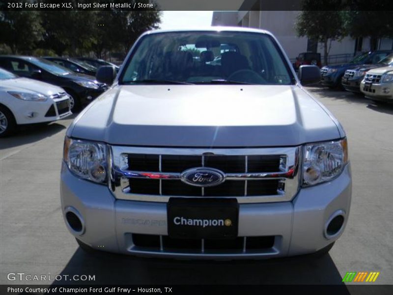 Ingot Silver Metallic / Stone 2012 Ford Escape XLS