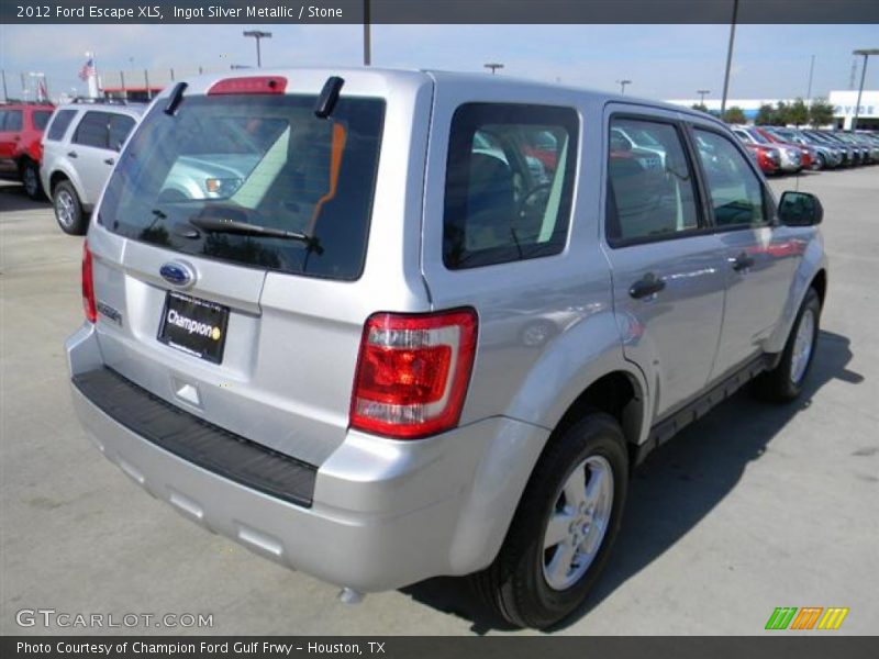 Ingot Silver Metallic / Stone 2012 Ford Escape XLS