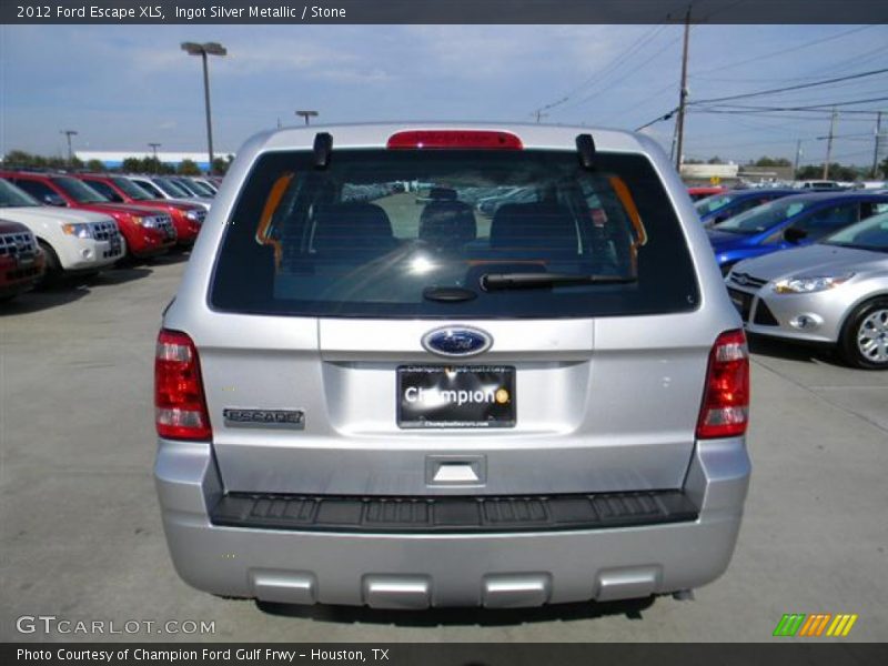 Ingot Silver Metallic / Stone 2012 Ford Escape XLS